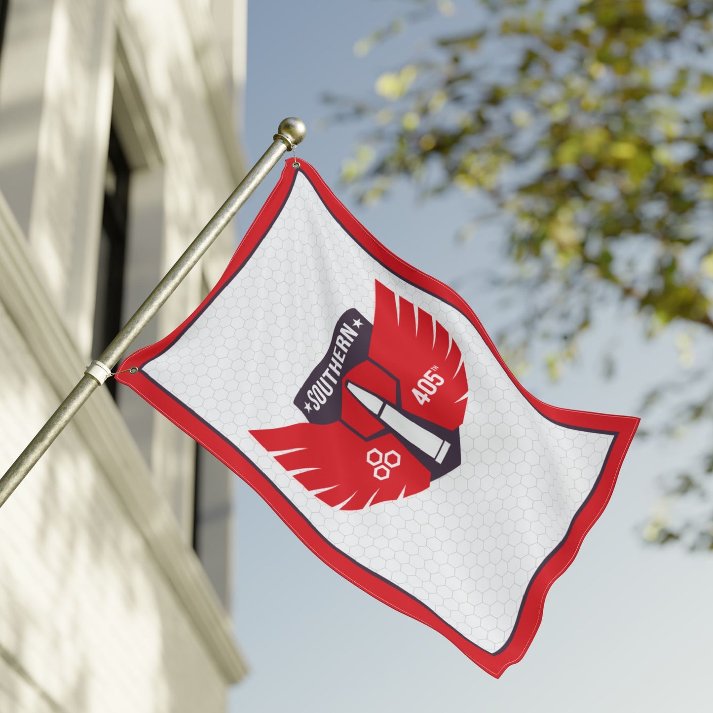 Southern 405th Regiment Double-Sided Flag